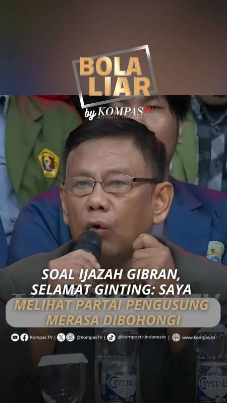 Soal Ijazah Gibran, Selamat Ginting: Saya Melihat Partai Pengusung Merasa Dibohongi