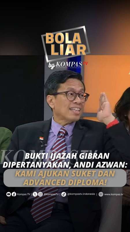 Bukti Ijazah Gibran Dipertanyakan, Andi Azwan: Kami Ajukan Suket Dan Advanced Diploma!