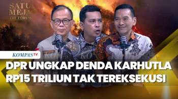 Denda Karhutla Rp15 Triliun Tak Tereksekusi, DPR: Negara Tidak Berdaya? | SATU MEJA