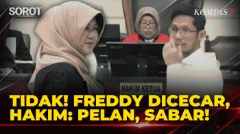 JAWAB TIDAK! Freddy Damanik Dicecar Soal Rekam Pendidikan Tifa Di Sidang, Hakim: Pelan, Sabar!