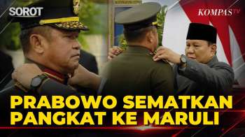 Detik-detik Prabowo Sematkan Pangkat Ke Wakil Panglima TNI Maruli Simanjuntak
