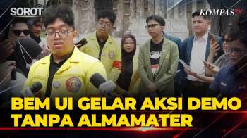 Lepas Almamater! BEM UI Aksi Demo Mahasiswa Demo Tanpa Almamater, Begini Alasannya