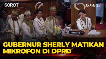Momen Gubernur Sherly Matikan Mikrofon di Paripurna DPRD Malut usai Tak Diberi Bicara
