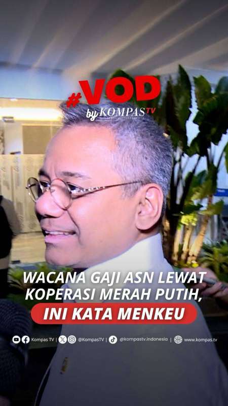 WACANA GAJI ASN LEWAT KOPERASI MERAH PUTIH, INI KATA MENKEU