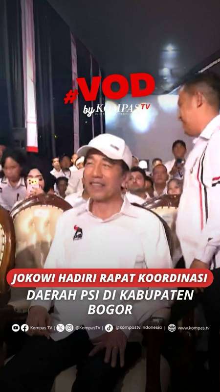 JOKOWI HADIRI RAPAT KOORDINASI DAERAH PSI DI KABUPATEN BOGOR