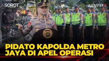 FULL Pidato Kapolda Metro Jaya di Apel Operasi Patuh Jaya, Pelanggar Lalin Didatangi Polisi ke Rumah