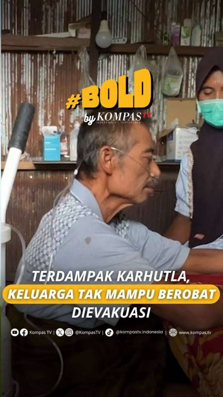 TERDAMPAK KARHUTLA, KELUARGA TAK MAMPU BEROBAT