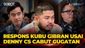 Tanggapan Kubu Gibran usai Denny cs Cabut Gugatan di PTUN