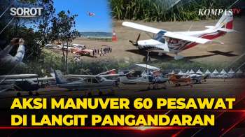 Memukau! Pangandaran Air Show 2026: 60 Pesawat Unjuk Aksi, Langit Pangandaran Dipenuhi Atraksi