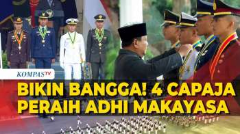 Bikin Bangga! Presiden Prabowo Sematkan Pangkat Ke Calon Perwira TNI-Polri Peraih Adhi Makayasa 2026
