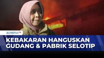 Gudang & Pabrik Selotip di Margomulyo Surabaya Terbakar, Api Padam Setelah 3 Jam