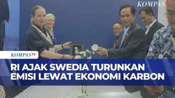 Menteri LH Kunjungi Paviliun Swedia, Ajak Kerja Sama Turunkan Emisi Lewat Ekonomi Karbon