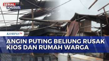 Puting Beliung Terjang Situbondo, Kios di Pasar dan Rumah Warga Rusak | BERUT