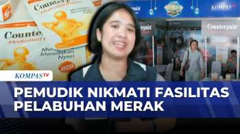 Kisah Pemudik Nikmati Fasilitas Di Pelabuhan Merak Sembari Tunggu Antrean | SAPA SIANG