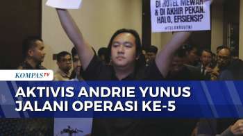 Disiram Air Keras, Aktivis KontraS Andrie Yunus Jalani Operasi Ke-5 | KOMPAS MALAM