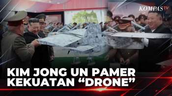 Kim Jong Un Pamer Kekuatan Drone dan Senjata Korea Utara dalam Demonstrasi Militer | KOMPAS SIANG