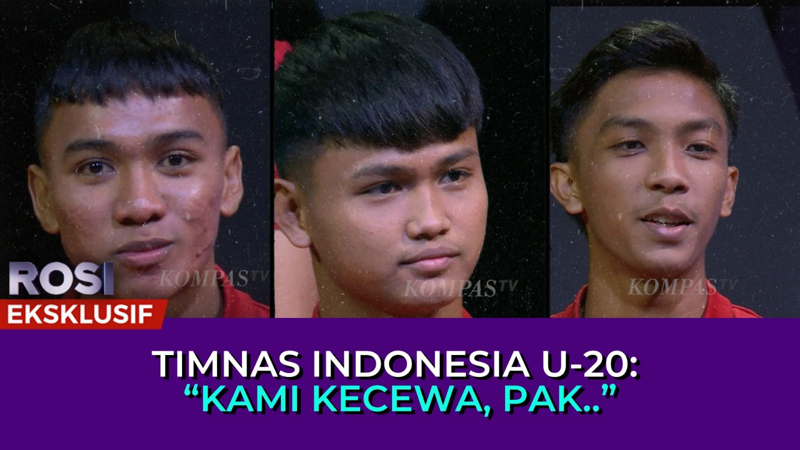 Batal Jadi Tuan Rumah, Timnas Indonesia U-20 Kecewa dengan Gubernur Jateng dan Bali | ROSI