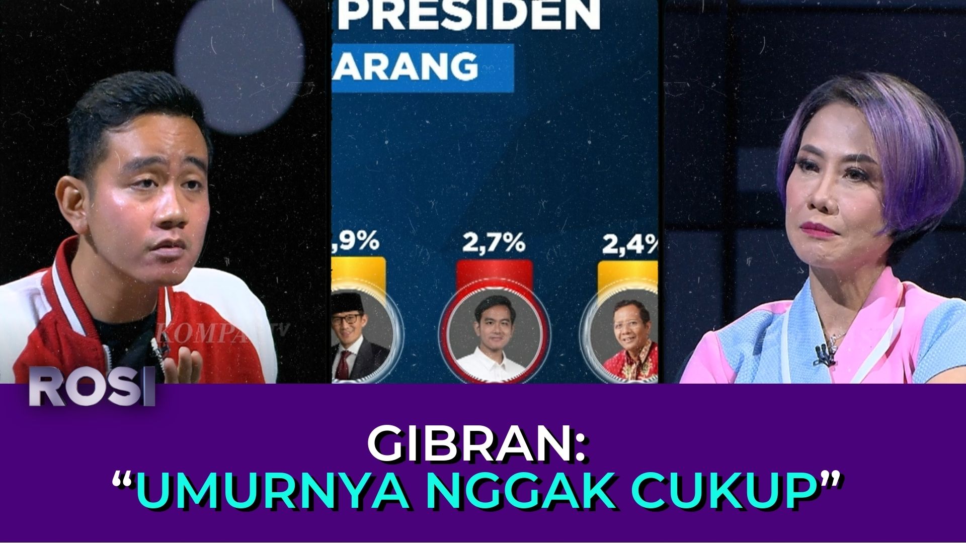 Gibran Tegaskan Tak Akan Nyapres 2024 | ROSI