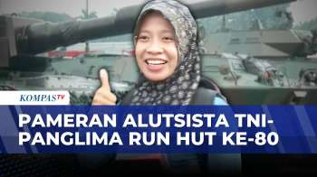 Meriah! Cerita Pengunjung di Pameran Alutsista TNI-Panglima Run Sambut Hut ke-80