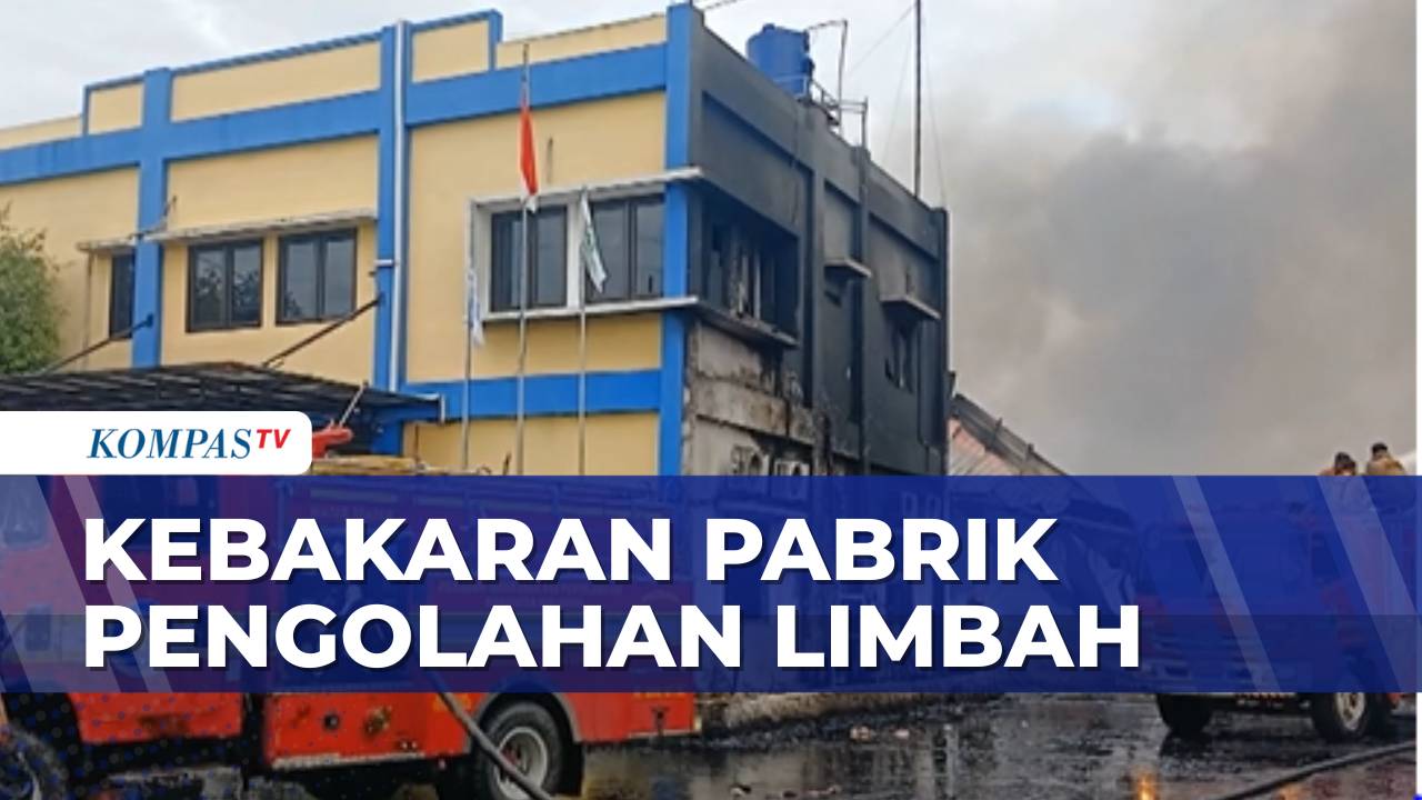 Pabrik Pengolahan Limbah Oli di Karawang Kebakaran, Begini Kondisinya | SAPA PAGI