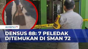 Terungkap! Densus 88 Sebut 7 Peledak  Ditemukan di Masjid hingga Bank Sampah SMAN 72 Jakarta