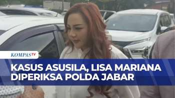 Lisa Mariana Diperiksa Polda Jabar Usai Ditetapkan Tersangka Kasus Video Asusila | KOMPAS SIANG