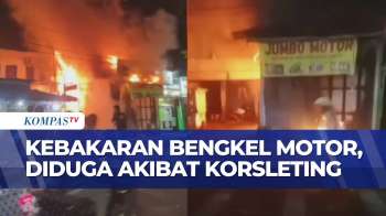 Bengkel Motor Di Cipayung Ludes Terbakar, Diduga Api Muncul Akibat Korsleting | SAPA PAGI