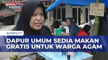 Saling Bantu, Warga Agam Dirikan Dapur Umum Sedia Makan Gratis Untuk Korban Banjir Sumbar