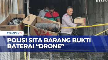Olah TKP Gedung Terra Drone, Polisi Sita Barang Bukti Baterai Sumber Api | SAPA PAGI