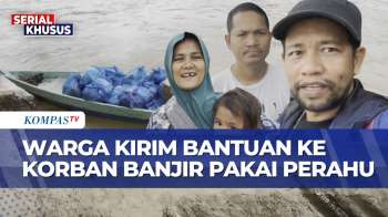 Perjuangan Warga Kirimkan Bantuan Untuk Korban Banjir Di Pedalaman Aceh Tamiang