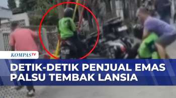 Terpergok Jual Emas Palsu, Pria Berbaju Ojol Tembak Lansia Di Bandung | KOMPAS SIANG