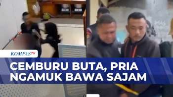 Dipicu Cemburu , Pria Nekat Ngamuk Sambil Bawa Sajam | BERITA UTAMA