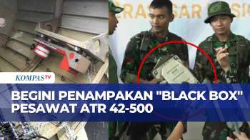 BREAKING NEWS! Penampakan Kotak Hitam Pesawat ATR 42-500 Ditemukan Tim SAR Di Sulsel