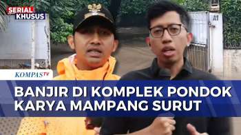 Banjir Setinggi 45 Cm Rendam Komplek Pondok Karya Mampang, Begini Situasi Terkini | KOMPAS PETANG