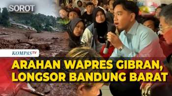 Arahan Wapres Gibran Depan Warga Terdampak Longsor Di Cisarua Bandung Barat