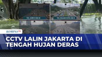 Pantauan CCTV: Arus Lalu Lintas Tol Arah Jakarta Terpantau Padat | KOMPAS SIANG