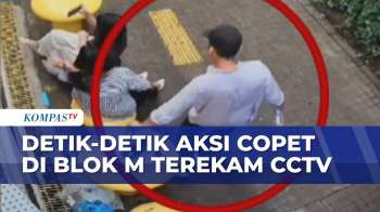 Viral! Detik-Detik Copet Beraksi Di Blok M Terekam CCTV | KOMPAS SIANG