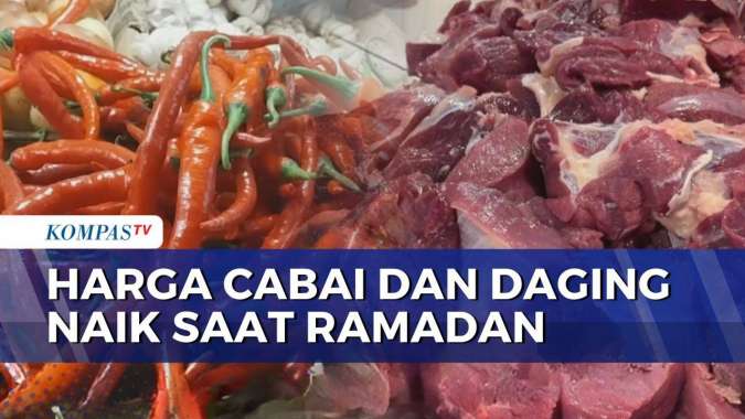 Harga Bahan Pokok Naik Selama Ramadan: Cabai Rawit Rp130 Ribu, Daging ...