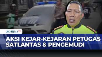 Kronologi Kejar-kejaran Polisi-Pengemudi Lawan Arah Di Gunung Sahari Jakarta Pusat
