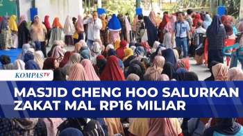 Masjid Cheng Hoo Salurkan Zakat Mal Rp 16 Miliar Ke Warga Yang Berhak Menerima | KOMPAS SAHUR