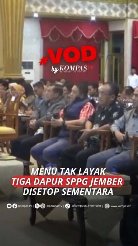 TIGA DAPUR SPPG DI JEMBER DIHENTIKAN SEMENTARA