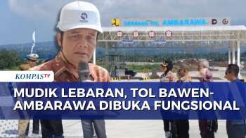 Mudik 2026: Tol Bawen-Ambarawa Dibuka Fungsional, Gubernur Jateng Tinjau Langsung Exit Ambarawa