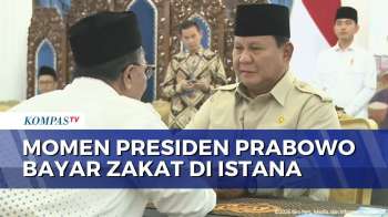 Terbaru! Momen Presiden Prabowo Bayar Zakat Di Istana | KOMPAS PETANG