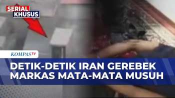 Rekaman Detik-Detik Iran Gerebek Persembunyian Mata-Mata, Afiliasi Intelijen AS Israel?