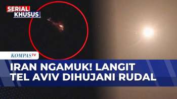 Rudal Iran Hujani Langit Tel Aviv, Israel Sulit Blokade Serangan Bertubi? Sirine Meraung!