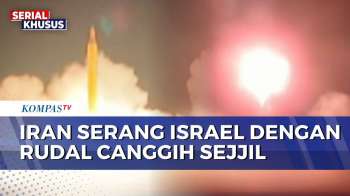 Detik-Detik Serangan Gelombang Ke-57, Iran Luncurkan Rudal Sejjil Ke Israel | KOMPAS PETANG