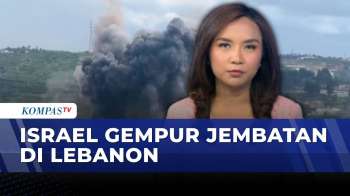 Rekaman Serangan Udara Israel Hancurkan Jembatan Al-Qasmiyeh Di Lebanon Selatan | SAPA PAGI