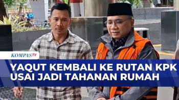 Eks Menag Yaqut Kembali Ke Rutan KPK Usai Jadi Tahanan Rumah | BERITA UTAMA