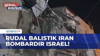 Luluh Lantak! Serangan Rudal Balistik Iran Hantam Bnei Brak Israel, Sembilan Orang Terluka