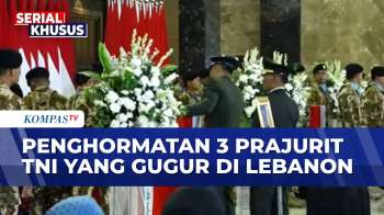 Persiapan Upacara Penghormatan 3 Jenazah Prajurit TNI Gugur di Lebanon di Bandara Soetta